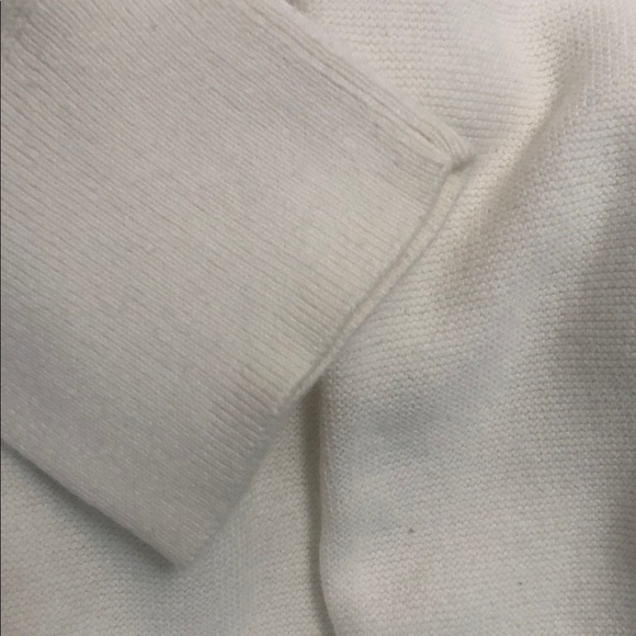 Men's Cream Sweater with Stripes - Picture 6 of 7